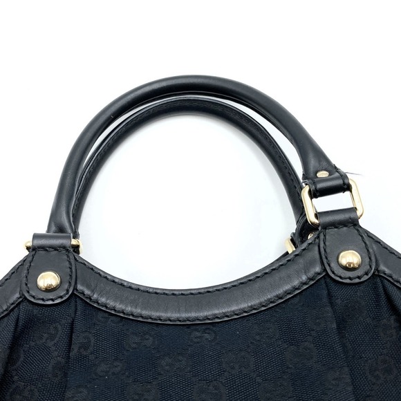 GUCCI Sookie shoulder bag handbag GG black charm - Picture 5 of 8